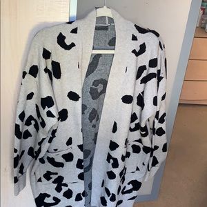 Leopard cardigan